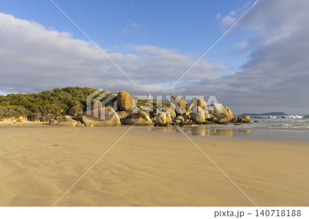 Beach of Whisky Bay at Wilsons Promontory National Park, Victoria, Australia. Beach of Whisky Bay at Wilsons Promontory National Park, Victoria, Australia. 140718188