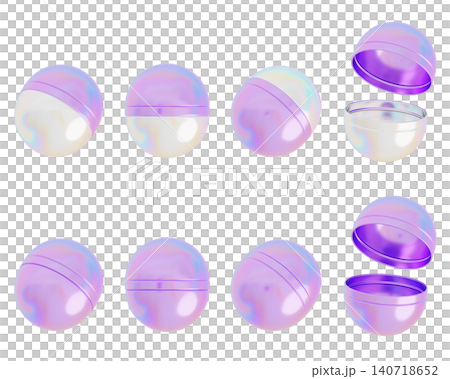 purple Holographic Y2K Gacha Capsules 3D Illustration Set for Trendy Game Reward purple Holographic Y2K Gacha Capsules 3D Illustration Set for Trendy Game Reward 140718652