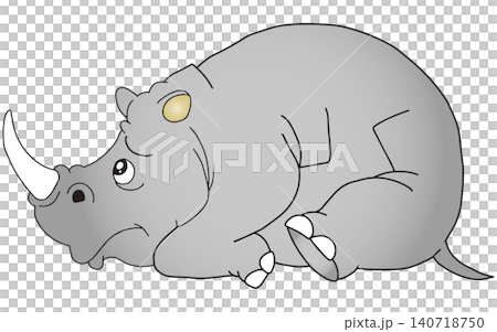 手書き動物イラスト☆サイ 手書き動物イラスト☆サイ 140718750