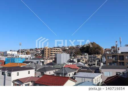 西谷の街並み（神奈川県横浜市保土ケ谷区） 140719854