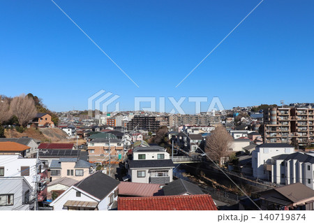 西谷の街並み(神奈川県横浜市保土ケ谷区) 西谷の街並み(神奈川県横浜市保土ケ谷区) 140719874