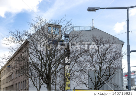 Vienna, Austria - February 12, 2023: View of one of the streets in Vienna Vienna, Austria - February 12, 2023: View of one of the streets in Vienna 140719925