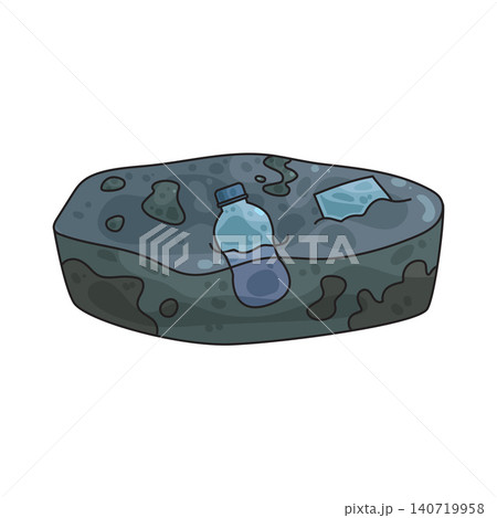 Illustration of Water Pollution Illustration of Water Pollution 140719958