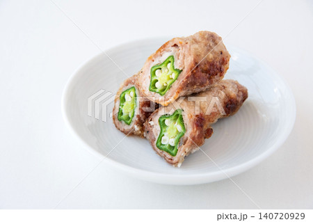 出来立てのおくら肉巻き 出来立てのおくら肉巻き 140720929
