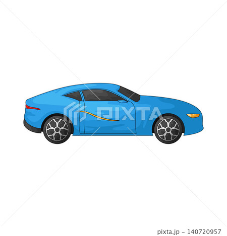 Illustration of Coupe Illustration of Coupe 140720957