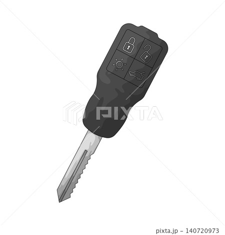 Illustration of Remote Key Illustration of Remote Key 140720973