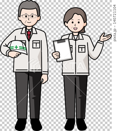 Senior construction workers: men and women Senior construction workers: men and women 140721104