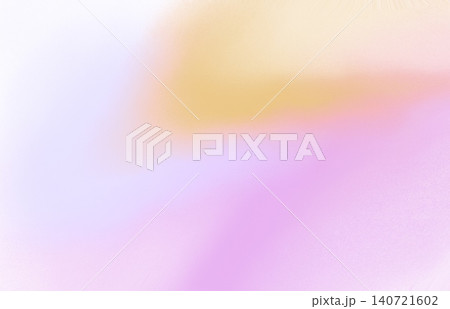淡いイエローとアイリスパープルの春らしい色彩グラデーション背景 教育系LPやウェルネス広告バナー用 140721602