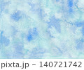 背景素材　水彩テクスチャ　青　水色 140721742