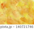 背景素材　水彩テクスチャ　オレンジ 140721746