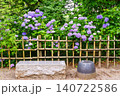 栃木県芳賀町　芳賀天満宮の紫陽花 140722586