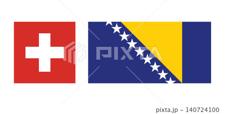 World Cup 2026 group B teams flags Switzerland - Bosnia and Herzegovina World Cup 2026 group B teams flags Switzerland - Bosnia and Herzegovina 140724100