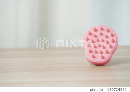 Pink Silicone Scalp Massager Brush For Shampooing, Massage and Gentle Hair Care Pink Silicone Scalp Massager Brush For Shampooing, Massage and Gentle Hair Care 140724452