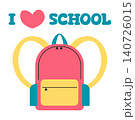 Back to school. I love school. Vector banner 140726015