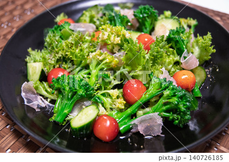 新鮮野菜のサラダ 新鮮野菜のサラダ 140726185
