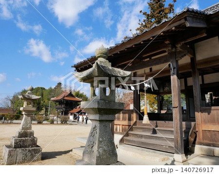 白市の町並み 土宮神社(広島県東広島市) 白市の町並み 土宮神社(広島県東広島市) 140726917