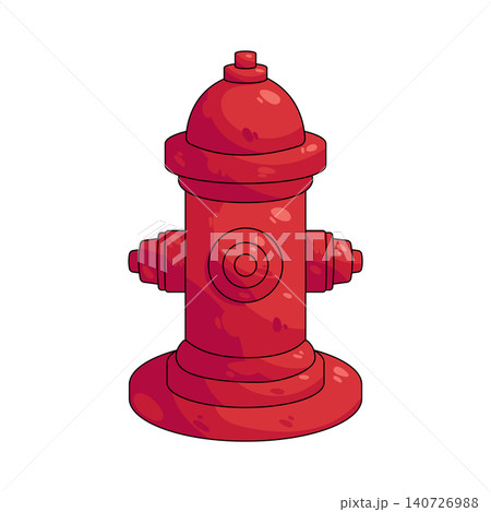 Illustration of fire hydrant Illustration of fire hydrant 140726988