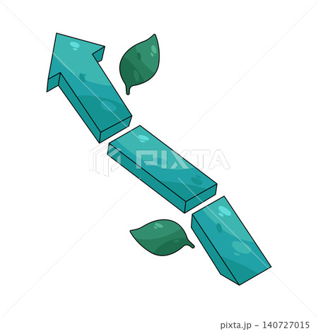 Illustration of Green target with an arrow Illustration of Green target with an arrow 140727015