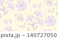 seamless floral background with pink flowers. 140727050