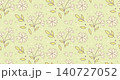 A lovely seamless floral pattern featuring chamomile  140727052