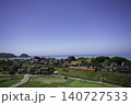 高台から見た山陰の風景 140727533