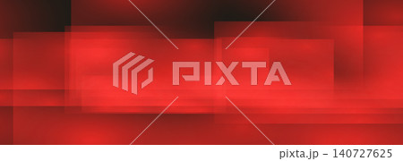 Bright red modern abstract wide banner with square geometric shapes. Vector abstract background for business, corporate, brochure, cover or poster Bright red modern abstract wide banner with square geometric shapes. Vector abstract background for business, corporate, brochure, cover or poster 140727625