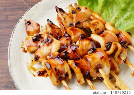 おいしいイカ焼き 串焼き おいしいイカ焼き 串焼き 140729210