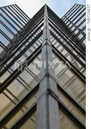 Exterior of modern architecture, modern city building. Modern architecture abstract background, building abstract. Exterior of modern architecture, modern city building. Modern architecture abstract background, building abstract. 140729837