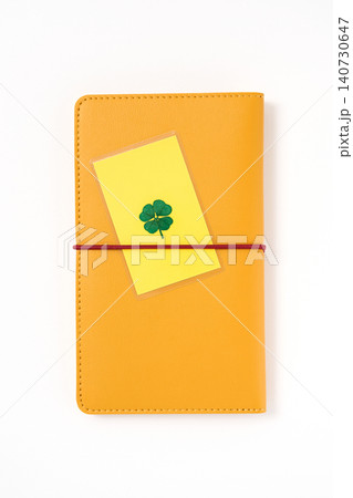 Diary and memo on a simple background. Diary and memo on a simple background. 140730647