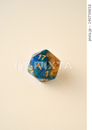 dice on a simple background. 140730658