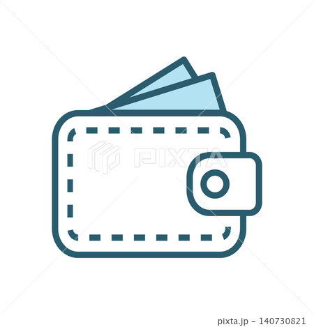 wallet icon vector design template wallet icon vector design template 140730821
