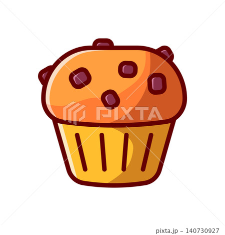 cupcake icon vector design template cupcake icon vector design template 140730927