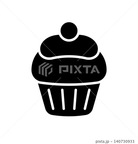 cupcake icon vector design template 140730933