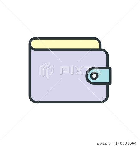 Wallet icon vector design templates 140731064