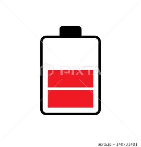 Battery icon vector design element templates simple Battery icon vector design element templates simple 140731481