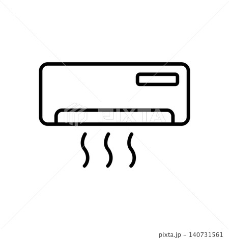 Air Conditioner icon vector design templates isolated on white background 140731561