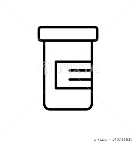 Pill Bottle icon vector design templates Pill Bottle icon vector design templates 140731636