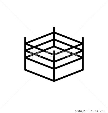 Boxing ring icon vector design templates simple and modern Boxing ring icon vector design templates simple and modern 140731732