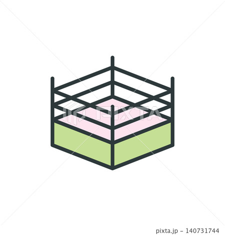 Boxing ring icon vector design templates simple and modern Boxing ring icon vector design templates simple and modern 140731744