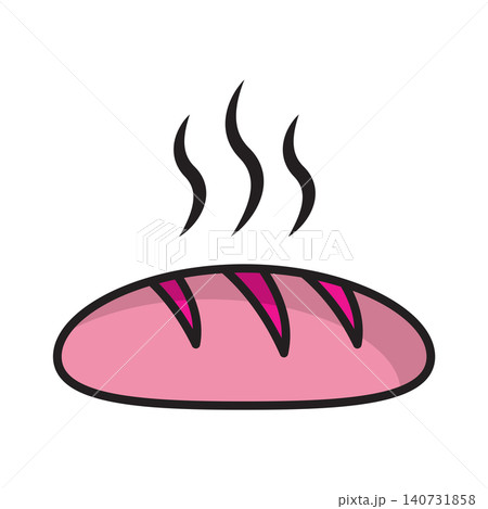 Bread icon vector design templates simple and modern concept 140731858