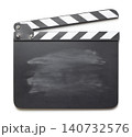 Clapper board on white background 140732576