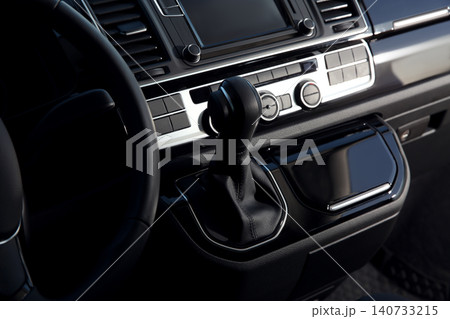 Closeup view of new modern car inside Closeup view of new modern car inside 140733215