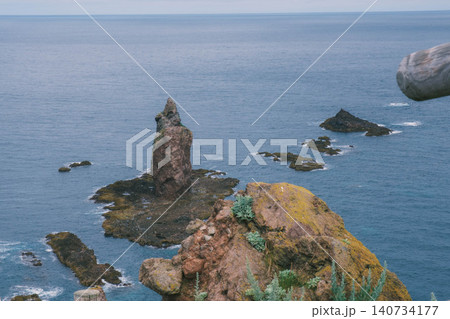 [積丹半島]北海道の大自然を堪能できる神威岬の風景 140734177