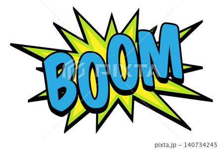 BOOM Comic Book Pop Art Starburst Burst Graphic BOOM Comic Book Pop Art Starburst Burst Graphic 140734245