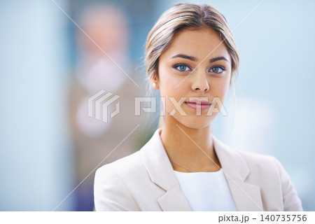 Businesswoman, portrait and corporate professional in office building as financial advisor or investment, opportunity or deal. Female person, face and workplace pride in accounting, career or startup Businesswoman, portrait and corporate professional in office building as financial advisor or investment, opportunity or deal. Female person, face and workplace pride in accounting, career or startup 140735756