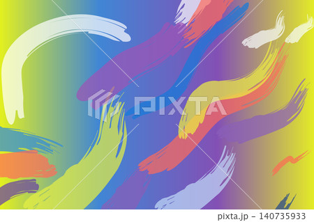 art abstract background with brush strokes 140735933