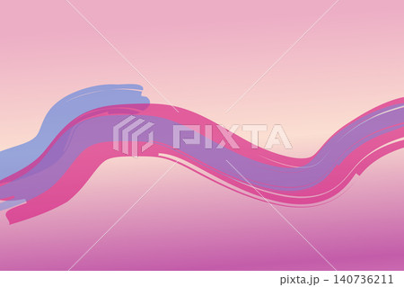 vector abstract background with blue waves 140736211