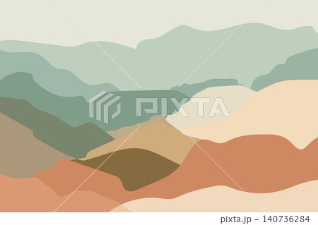 mountain landscape with blue sky 140736284