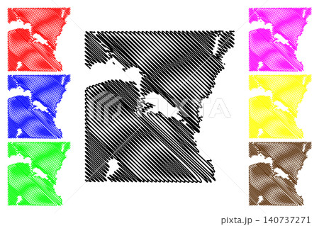 Winnebago County, State of Wisconsin (U.S. county, United States of America, US) map vector illustration, scribble sketch Winnebago map Winnebago County, State of Wisconsin (U.S. county, United States of America, US) map vector illustration, scribble sketch Winnebago map 140737271