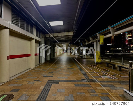 誰もいない深夜の郡山駅 誰もいない深夜の郡山駅 140737904